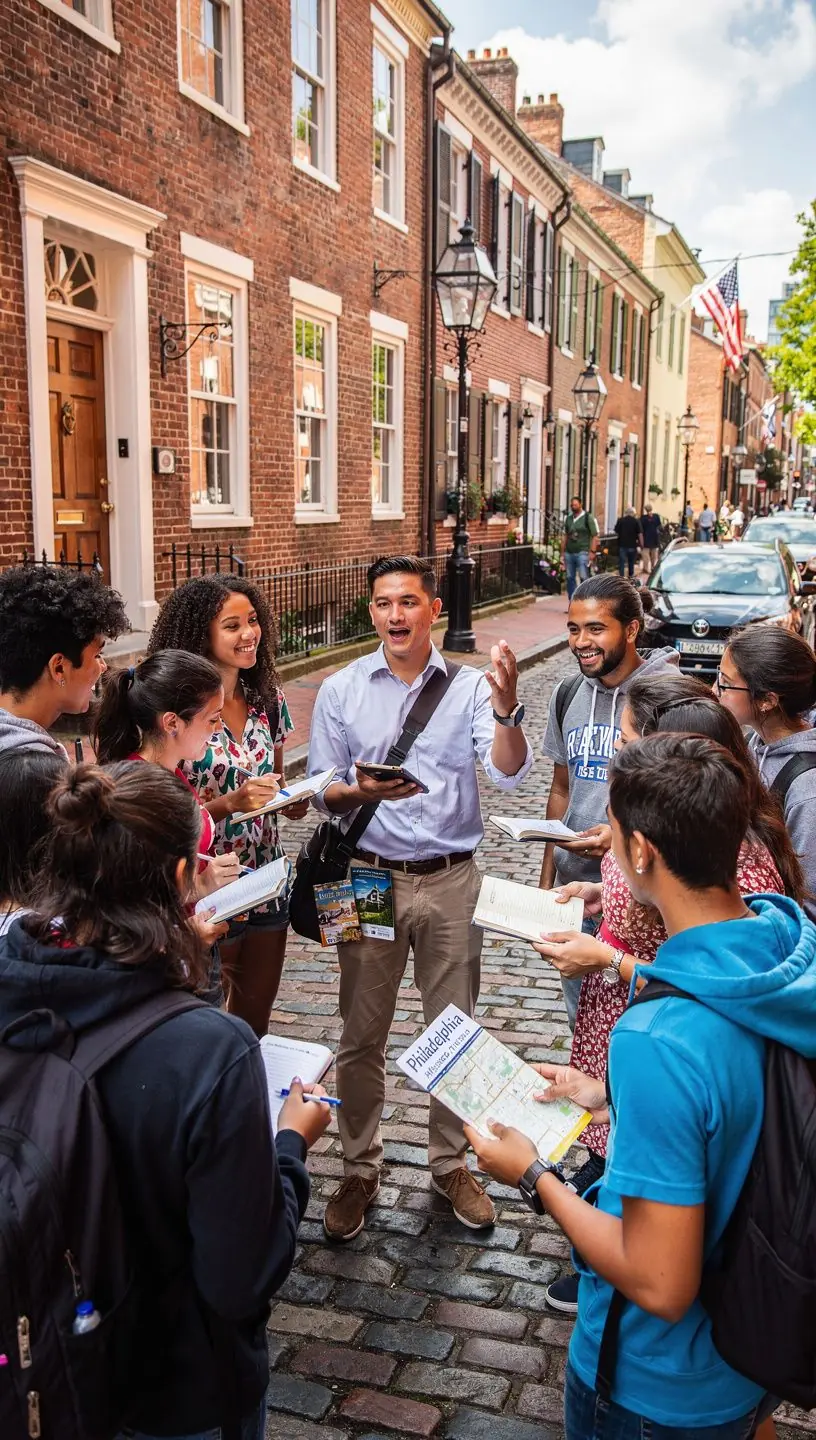 Kierowca samochodu z mapą w ręku, analizujący najlepsze miejsca do odwiedzenia podczas podróży.